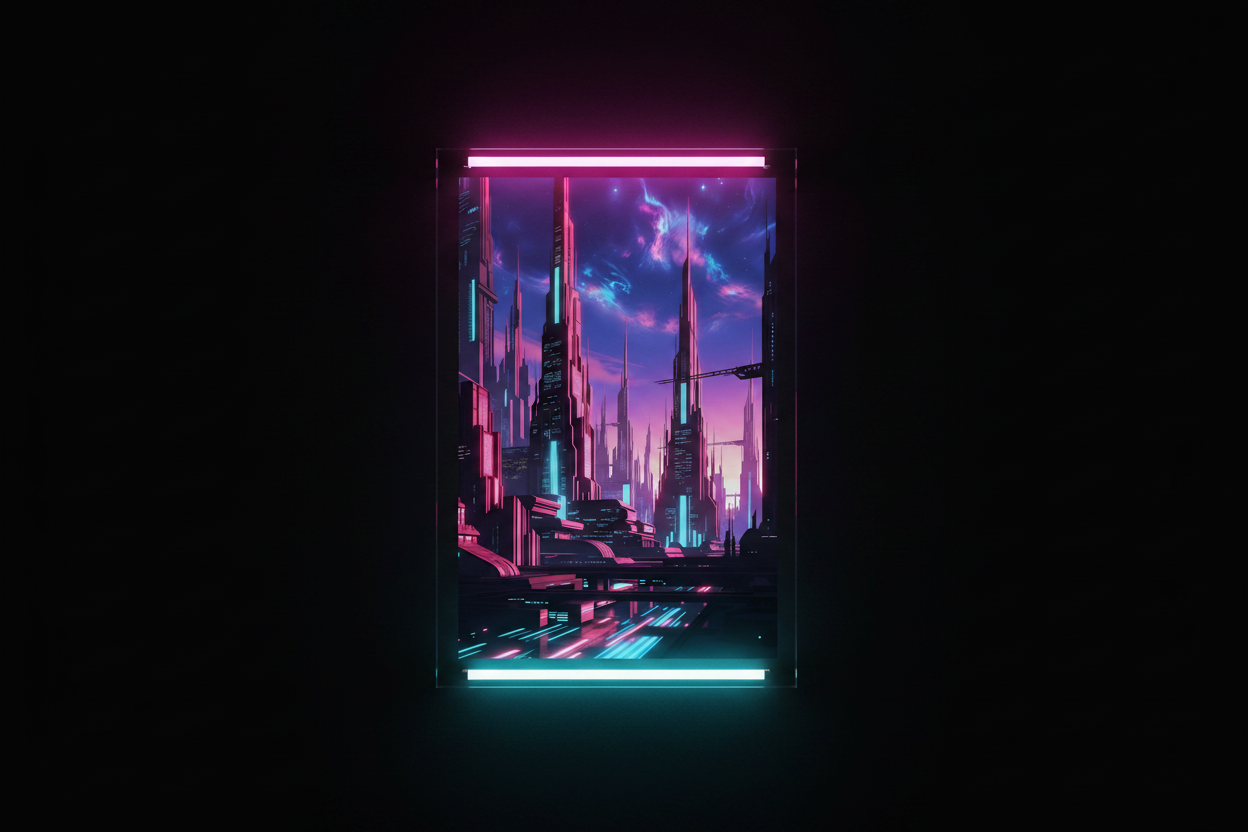 Neon Grid