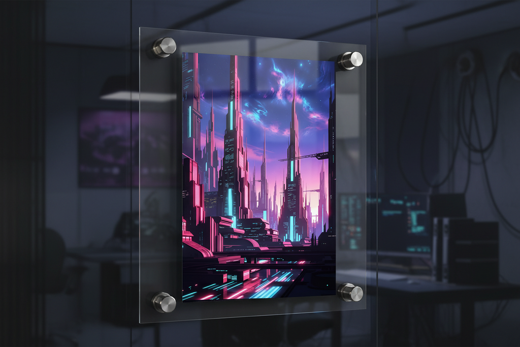 Neon Grid