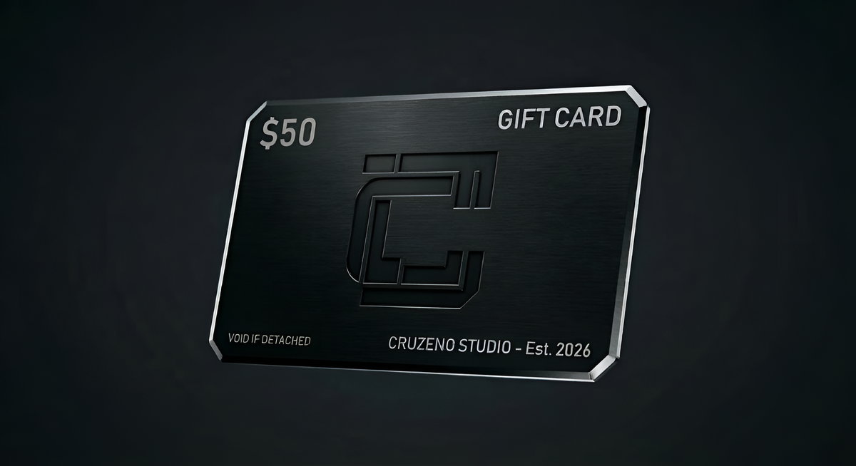 Cruzeno Studio Digital Gift Card key benefits