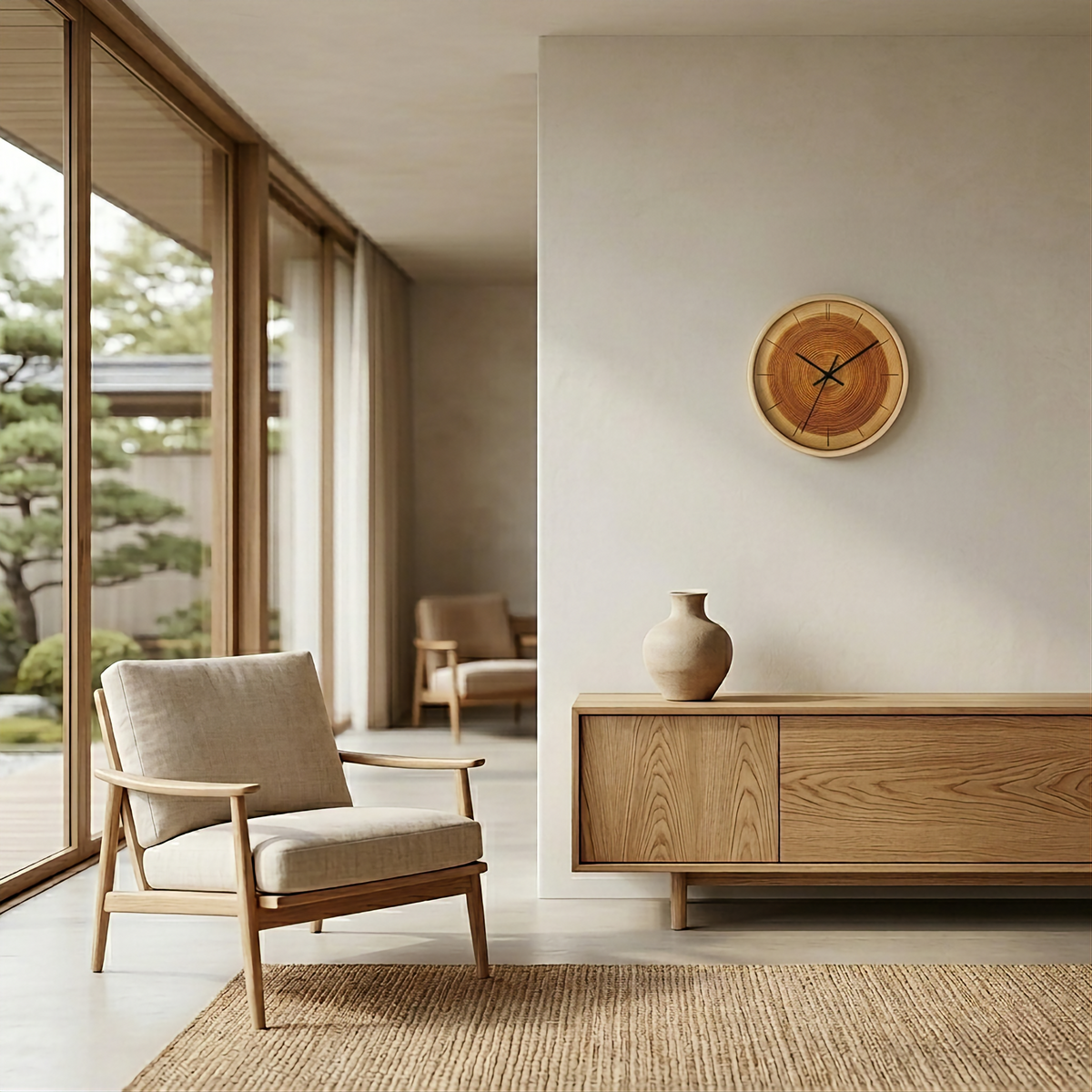 Modern rustic accent for home or office